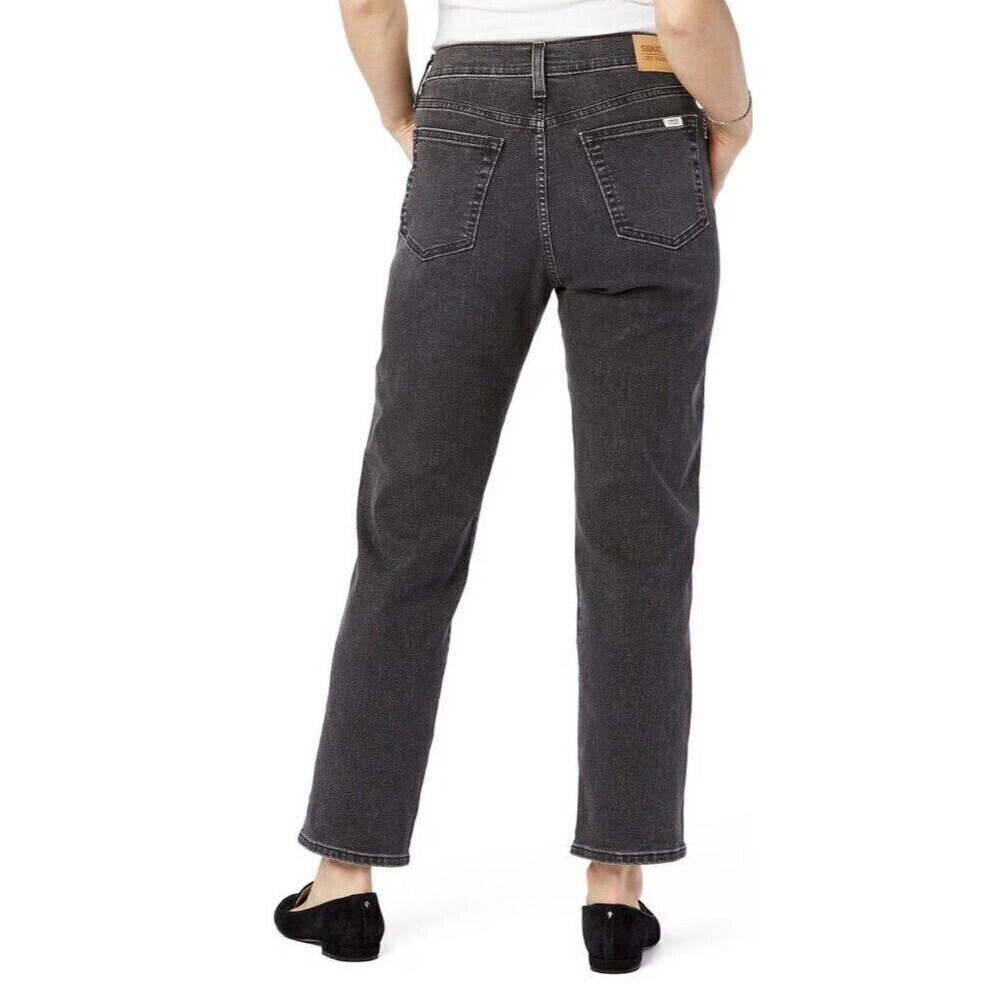 Levi Strauss Signature Gold Women Black Heritage High Rise Jean Sz 12 1065H1 - Picture 2 of 11
